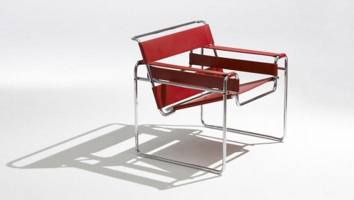 Sedia in stile Bauhaus di Wassily Marcel Breuer