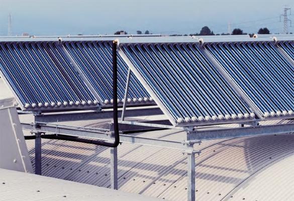 Celle solari per impianti di climatizzazione solar cooling by Kloben