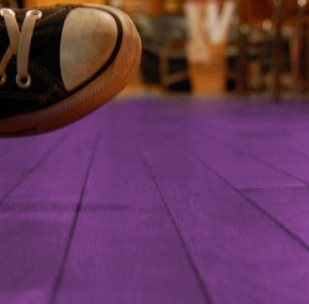 Parquet colorato viola, da Berni store