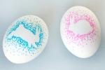 Lavoretti di Pasqua: uova decorate con coniglietti, da cutesycrafts.com