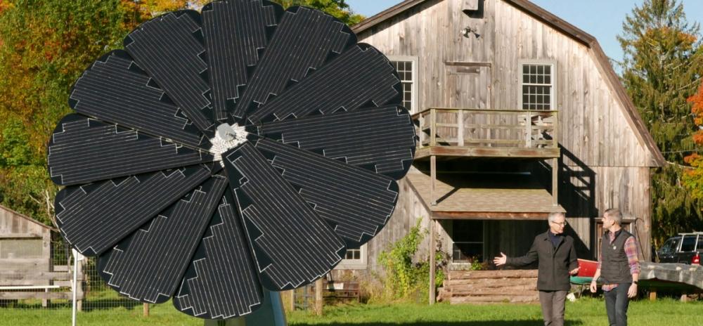 Impianto fotovoltaico high-tech Smartflower