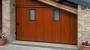 Porta garage con finestra effetto legno - ARMO