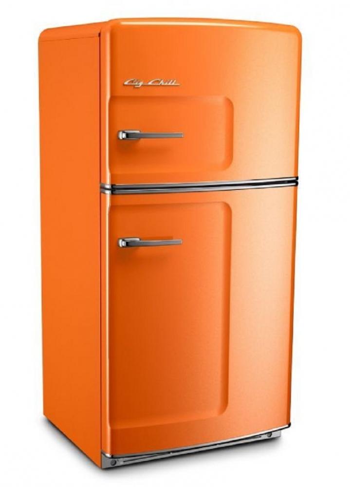Un frigo americano colorato, da bigchill.com