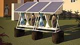 Impianto minieolico-fotovoltaico My SolarMill di WindStream Technologies