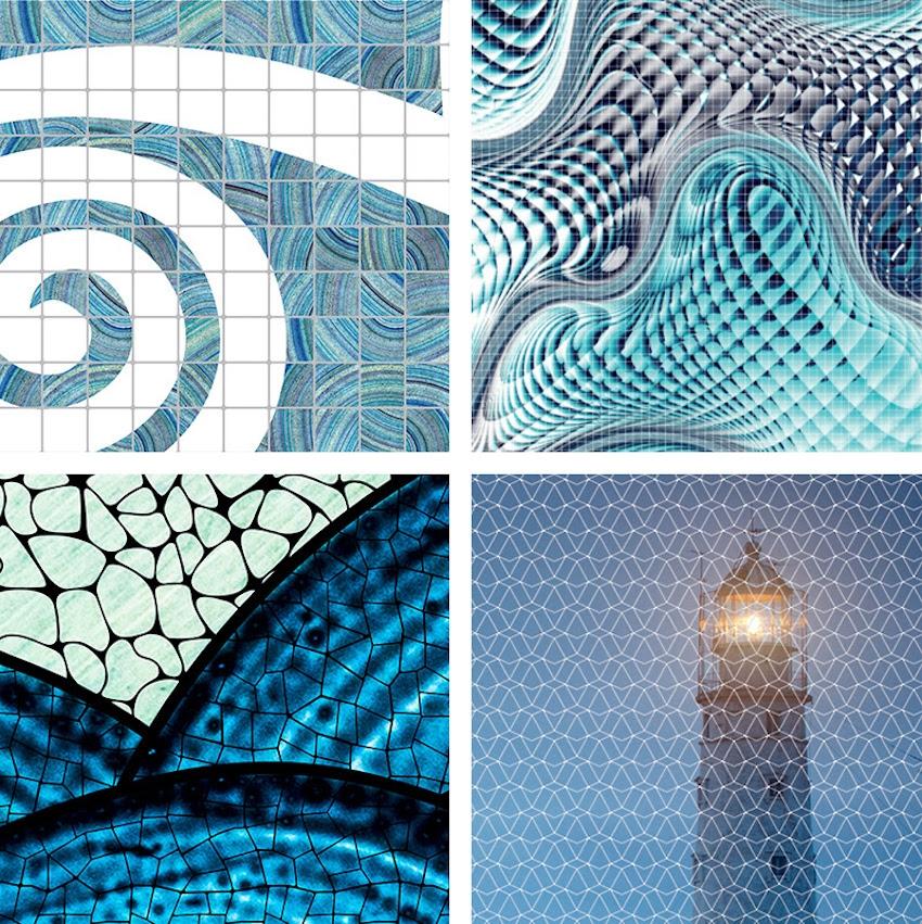 Collezione Water 2019, Gemanco Design - Mosaici per casa vacanze al mare
