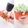 Idee riciclo creativo teglie e tortiere: vasi per le piante, parte 2, da sugarandcloth.com