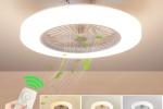 Ventilatore design da soffitto su Amazon
