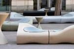 Sedute in cemento modulari Dune - Swisspearl® Italia
