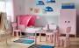 Letto singolo Busunge in versione rosa pastello - Design e foto by IKEA