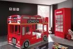 Letto a castello per bambini bus londinese - Fonte foto: anews24.info