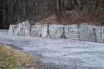 Muro blocchi di pietra anti smottamento - Beole e Marmi Pelganta Giorgio