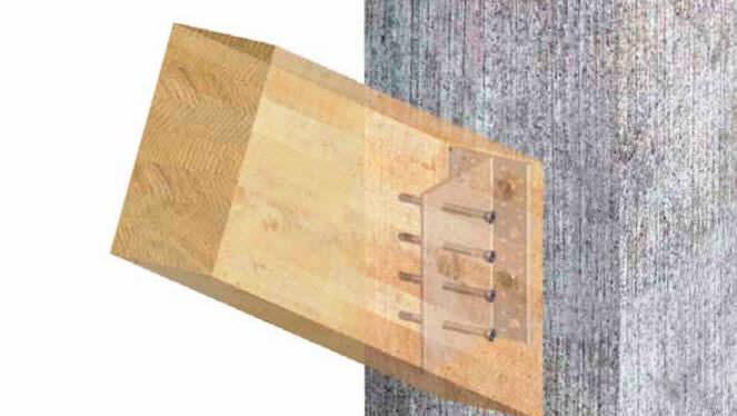 Connettore per struttura in legno Alumidi Rothoblaas