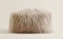 Pouf in pelliccia sintetica - Design e foto by Zara Home