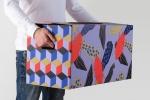 Cartone da imballaggio Ombyte: cubi e animali colorati , by Ikea