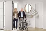 I sistemi per porte automatiche facilitano l'accessibilità a disabili ed anziani
