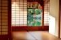 Pavimento tatami in una stanza giapponese