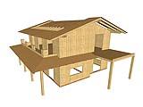 Casa legno Xlam - Sistem Costruzioni