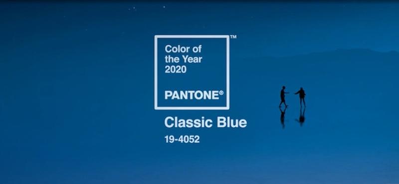 Pantone Classic Blue è il nuovo Color of The Year 2020