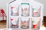 Set di 6 bicchieri con stampe a tema natalizio - Maisons du Monde