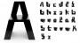 ABChairs, le sedie tipografiche di Roeland Otten 