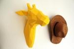Animale trofeo origami su Etsy