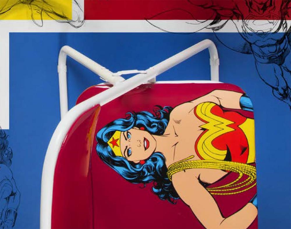 Sedia pieghevole con Wonder Woman by Excelsa