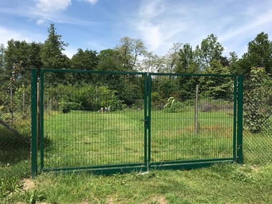 Cancello pcarraio per recinzioni di rete metallica, by Reti Rusconi