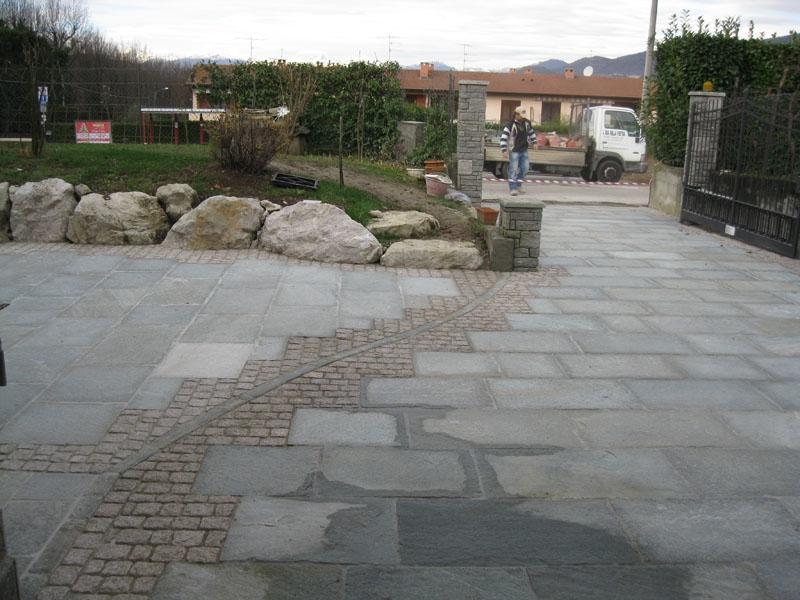Pavimentazioni esterne realizzate in pietra