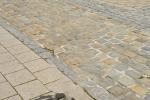 Pavimentazioni esterne realizzate con pietre diverse