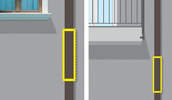 Offendicula per grondaie e pluviali Grimpo di Windowo