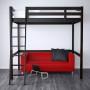 Struttura in legno per letto a soppalco, da Ikea