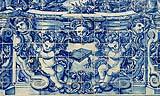 Antiche azulejos o maioliche portoghesi