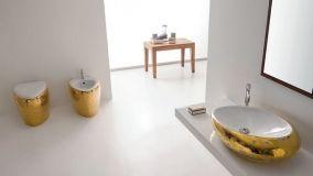 Come arredare il bagno con sanitari dal design morbido