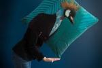 Fodera per cuscino Horus in cotone - Design e foto by Maisons Du Monde