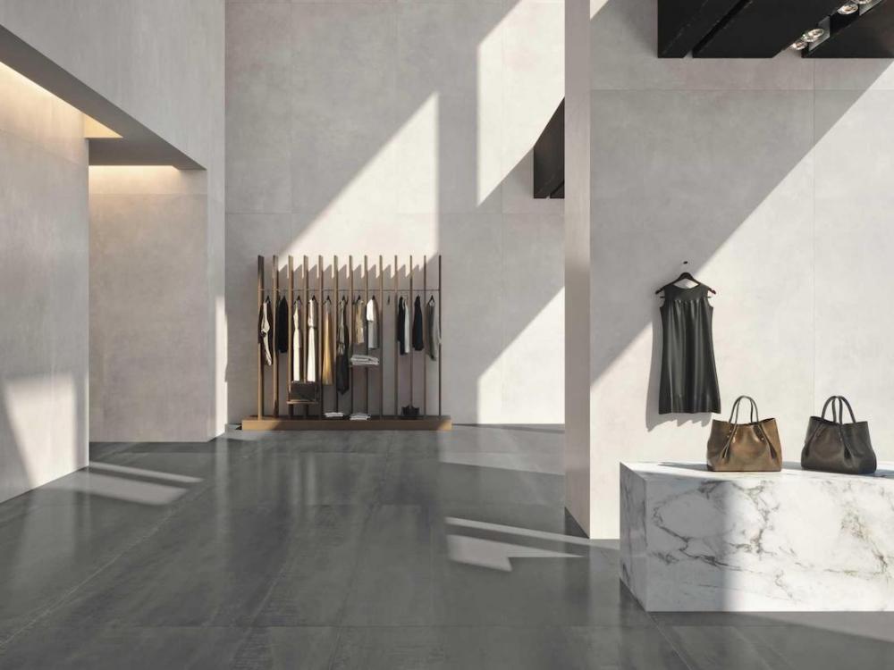 Selezione The Top: lastre Concrete Look - Design e foto by Marazzi
