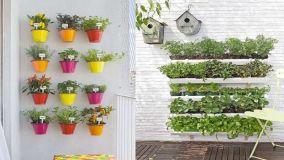 Come fare un orto verticale su balconi e terrazzi