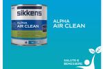 Pittura per sanificare Air Clean di Sikkens