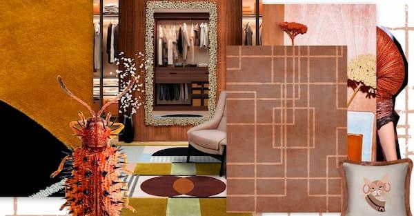 Moodboard color terracotta by Rug'Society