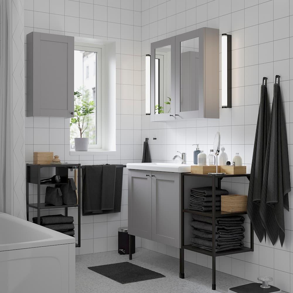 Idee per arredare il bagno, IKEA, linea Enhet