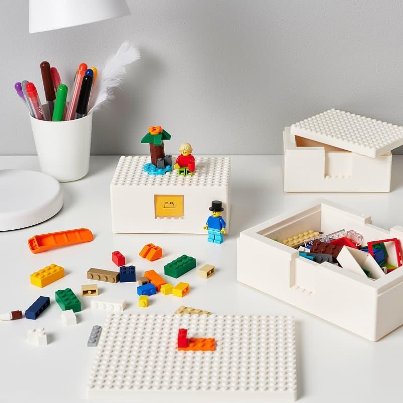 Le scatole Bygglek di Ikea-Lego