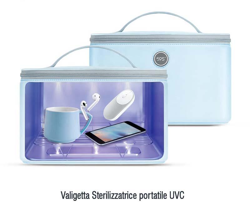 Fanspack Disinfezione UV Lampada Sterilizzatore UV Sterilizzatore Leggero Bacchetta Disinfettante UV Leggero 