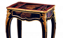 Tavolino antico dipinto e dorato
