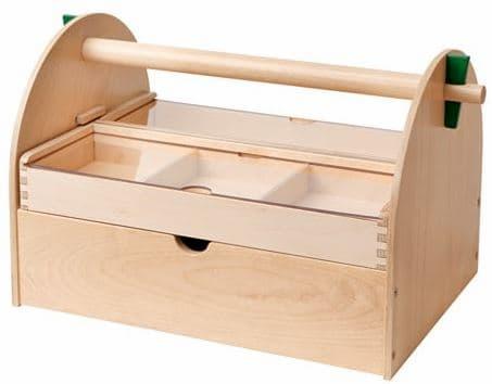 Cassetta utensili legno Lustigt Ikea