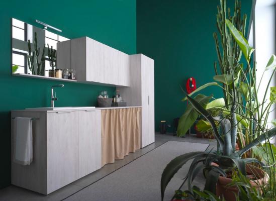 Lavanderia a casa in piccoli spazi, IDEAGROUP