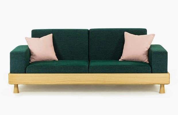 Salotto moderno divano trasformabile Meda di BertO