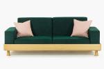 Salotto moderno divano trasformabile Meda di BertO