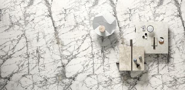 Invisible, la nuova proposta in gres di Fiandre anche nel bagno grigio