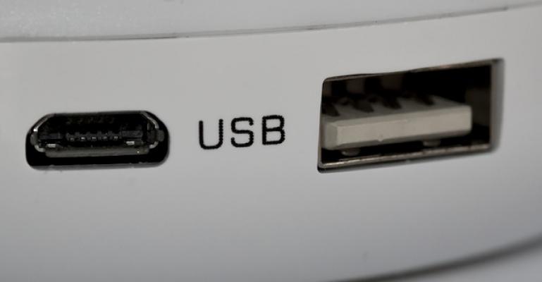Presa USB (sulla sinistra)