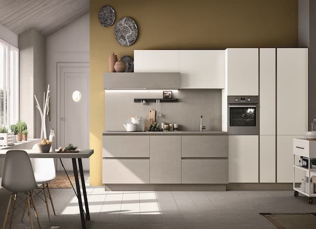 Cucina piccola, STOSA cucine, linea Alevè