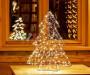 Albero di Natale minimal con telaio luminoso, LedLed Italia